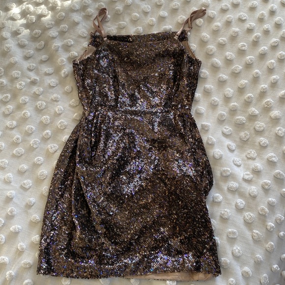 Stunning ALL SAINTS Velutina strap sequin dress 💎 - Picture 4 of 8